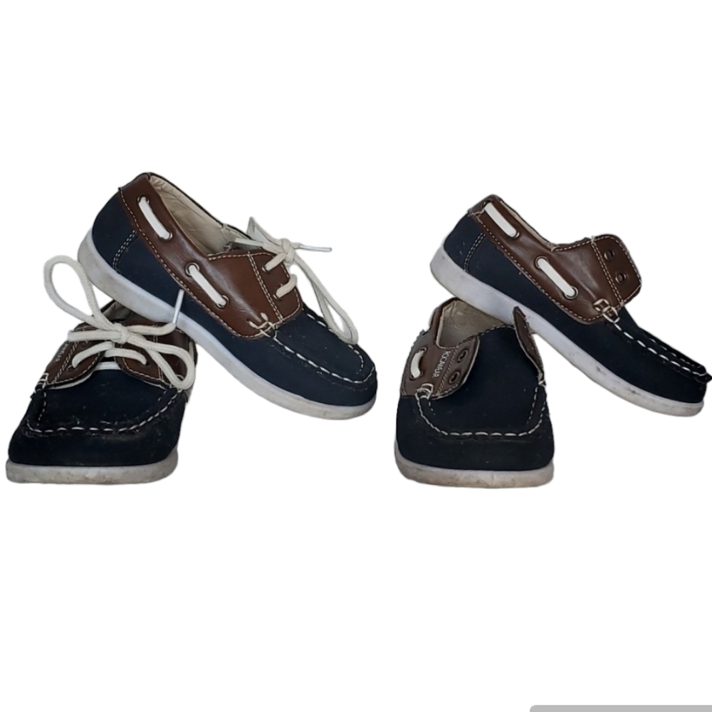 2 Rocawear Kids Boat Deck Shoes Lace Up ColorBlock Toddler Size 9 & 11